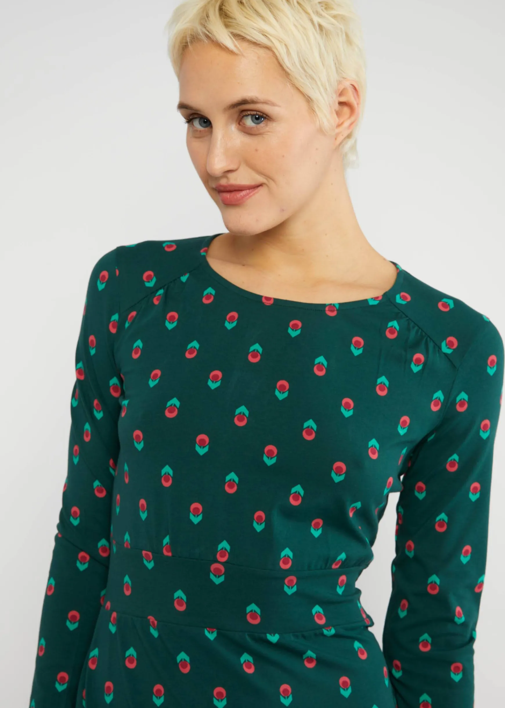 Damen Blutsgeschwister Jerseykleider|Knielange Kleider|Jerseykleid Hootchy Kootchy Petite
