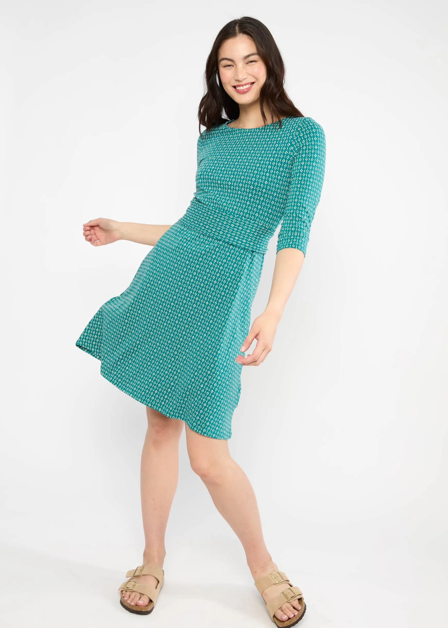 Damen Blutsgeschwister Jerseykleider|Knielange Kleider|Jerseykleid Lovely Hug me