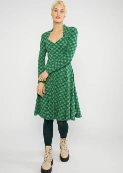 Damen Blutsgeschwister Jerseykleider|Knielange Kleider|Jerseykleid Miraculous Power Tralala