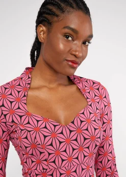 Damen Blutsgeschwister Jerseykleider|Knielange Kleider|Jerseykleid Miraculous Power Tralala
