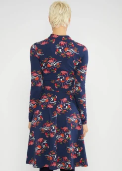 Damen Blutsgeschwister Jerseykleider|Knielange Kleider|Jerseykleid Miraculous Power Tralala