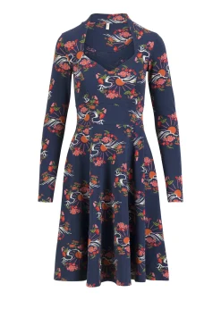 Damen Blutsgeschwister Jerseykleider|Knielange Kleider|Jerseykleid Miraculous Power Tralala