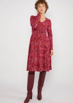 Damen Blutsgeschwister Jerseykleider|Knielange Kleider|Jerseykleid Shake Rattle and Roll