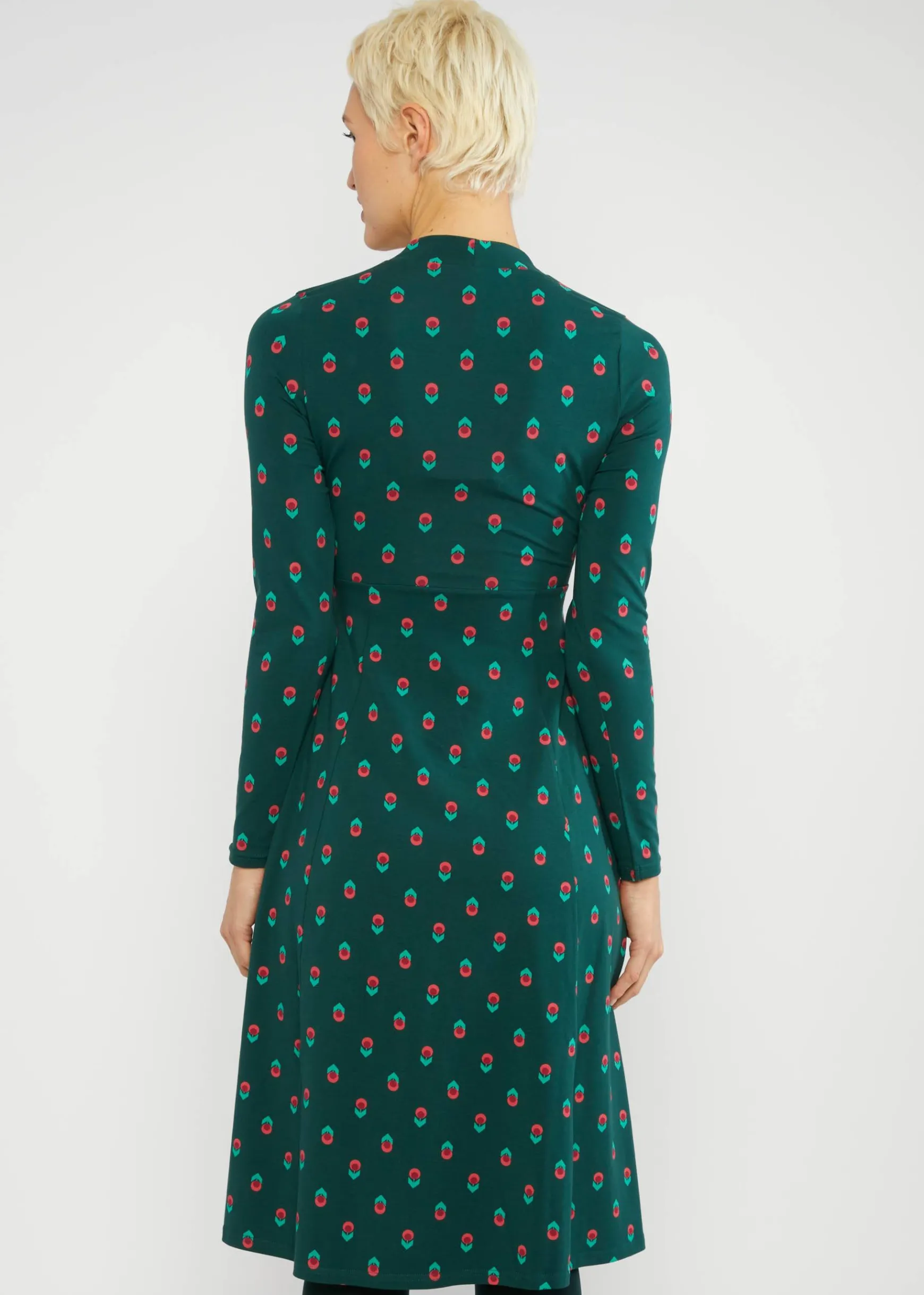 Damen Blutsgeschwister Jerseykleider|Knielange Kleider|Jerseykleid Shake Rattle and Roll