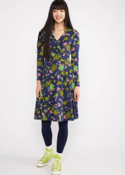 Damen Blutsgeschwister Jerseykleider|Knielange Kleider|Jerseykleid Shalala Tralala