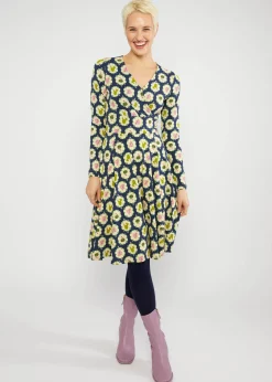 Damen Blutsgeschwister Jerseykleider|Knielange Kleider|Jerseykleid Shalala Tralala