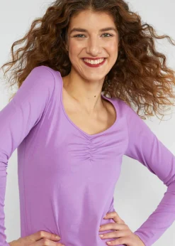 Damen Blutsgeschwister Longsleeves|Rundhals|Jerseyshirt Balconnet Fu00E9minin