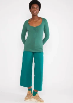 Damen Blutsgeschwister Longsleeves|Rundhals|Jerseyshirt Balconnet Fu00E9minin