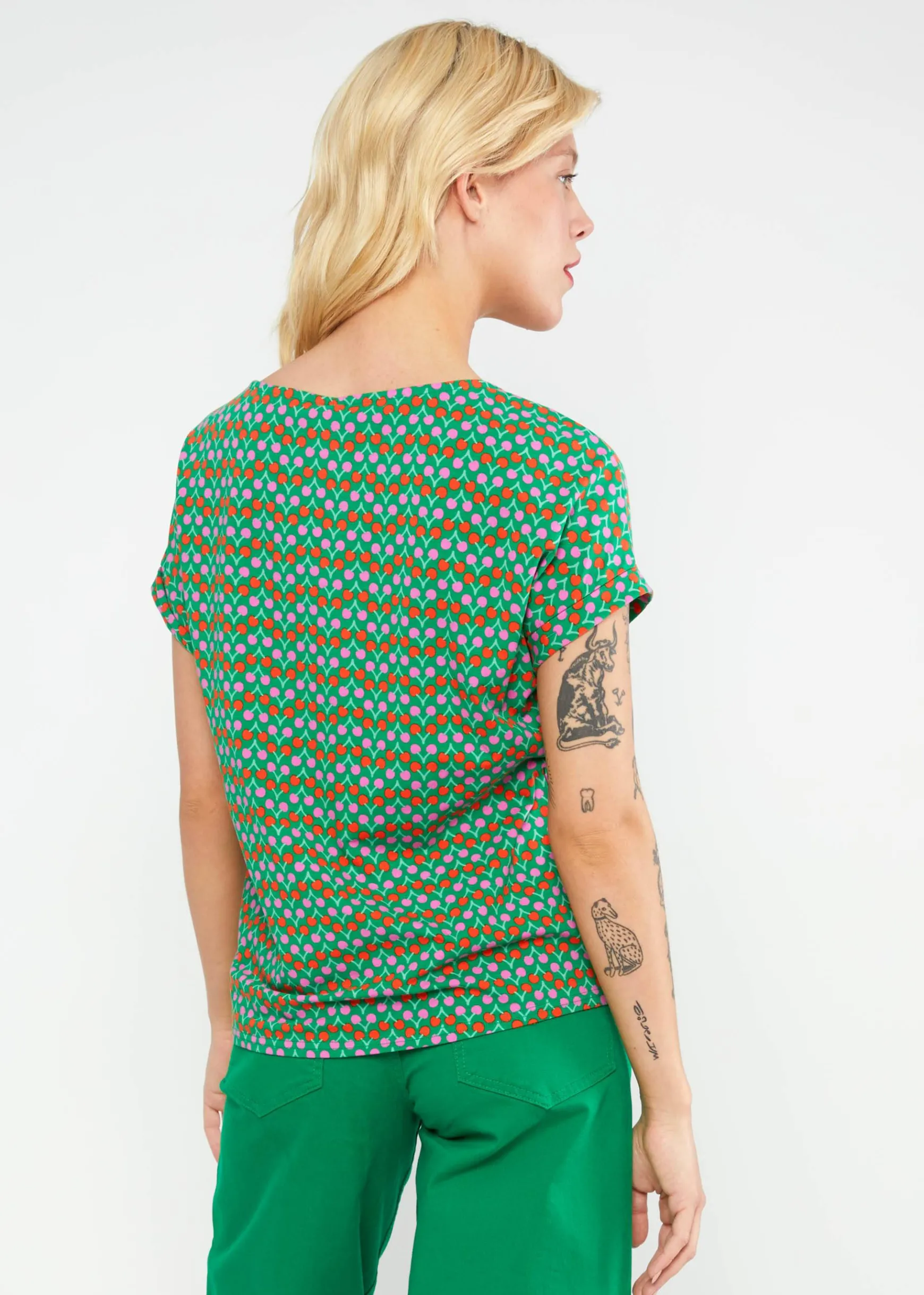 Damen Blutsgeschwister T-Shirts|Rundhals|Jerseyshirt Glow and Grow