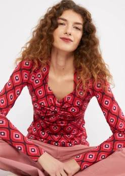 Damen Blutsgeschwister Longsleeves|Jerseyshirt Hot knot power