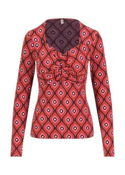 Damen Blutsgeschwister Longsleeves|Jerseyshirt Hot knot power