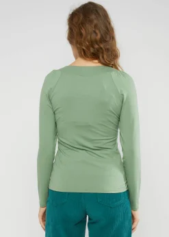 Damen Blutsgeschwister Rundhals|Longsleeves|Jerseyshirt Teatime Tarot