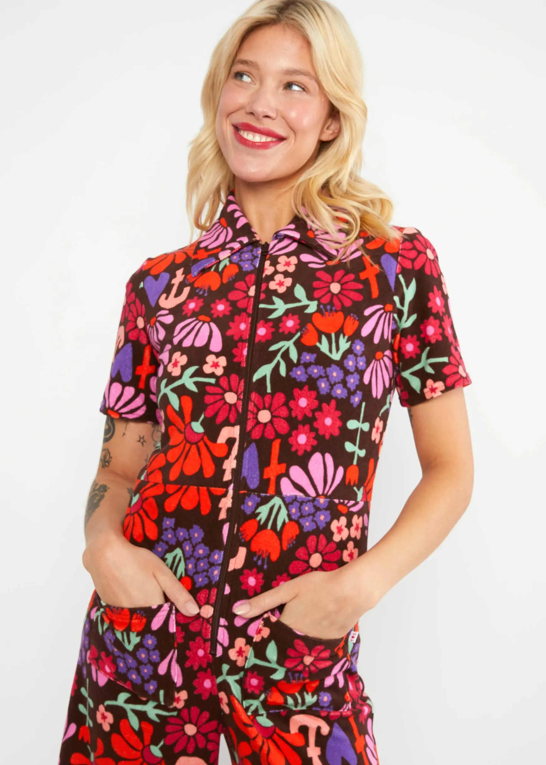 Damen Blutsgeschwister Lange Jumpsuits|Jumpsuits|Jumpsuit Renu00E9e Love