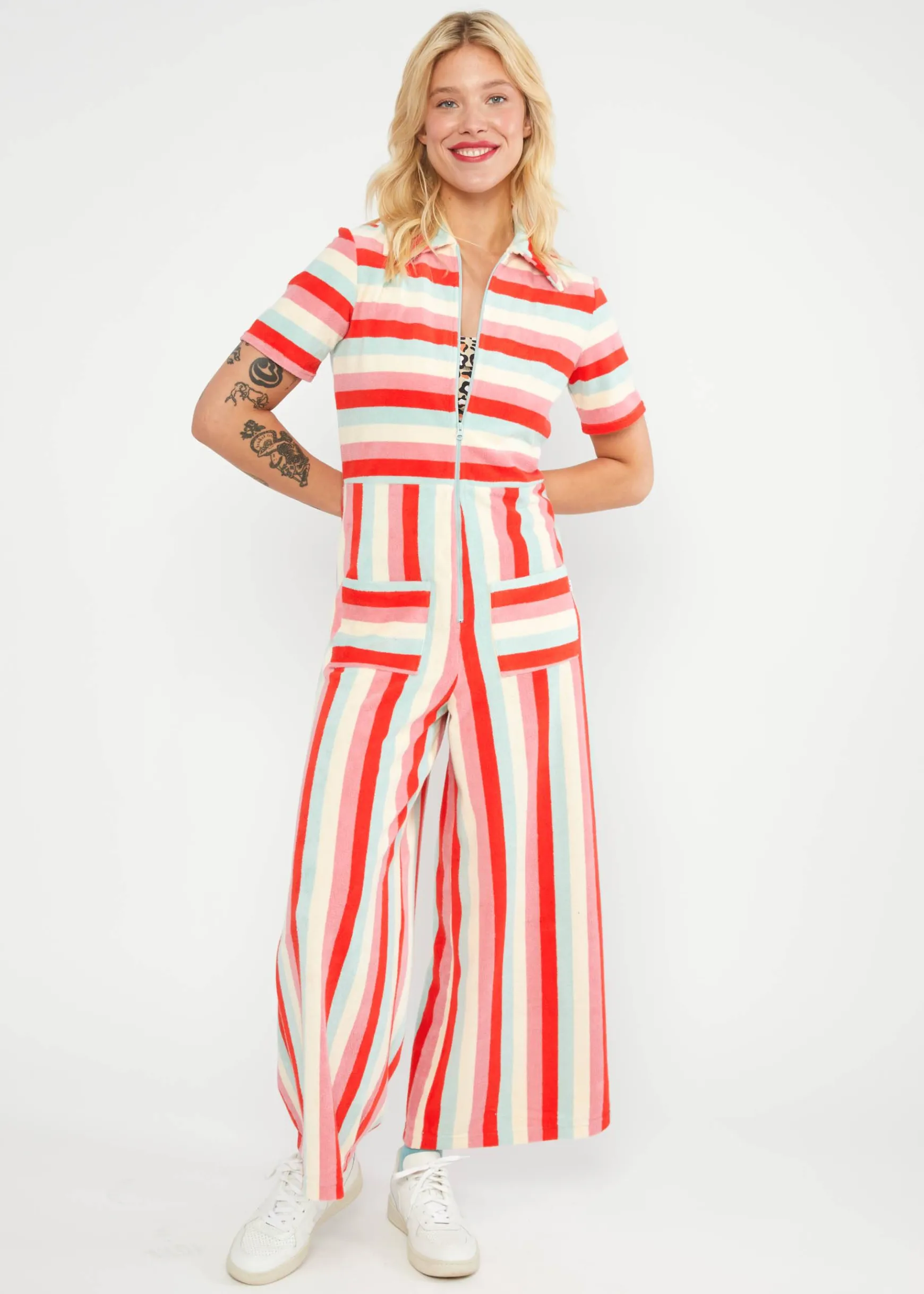 Damen Blutsgeschwister Lange Jumpsuits|Jumpsuits|Jumpsuit Renu00E9e Love