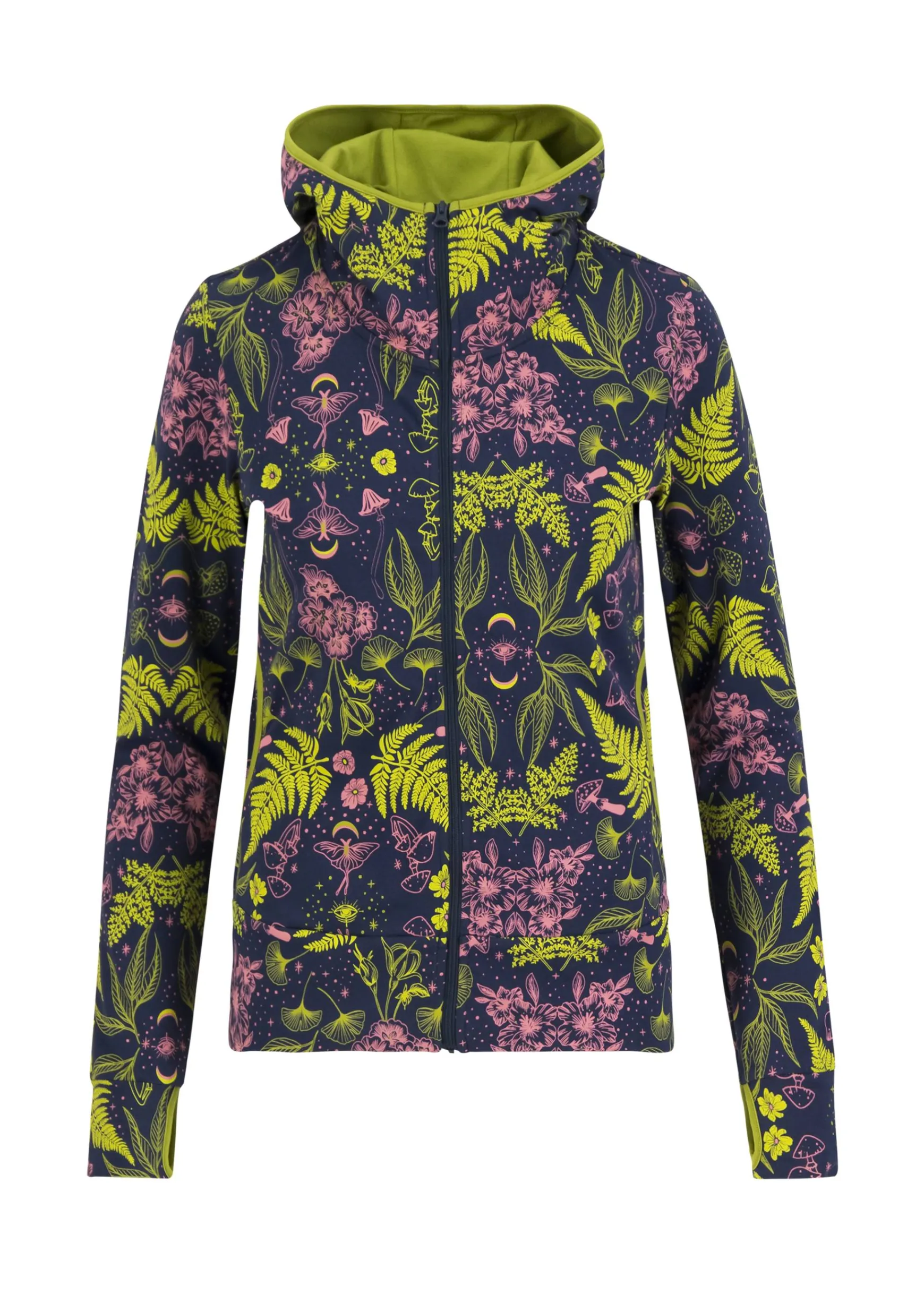 Damen Blutsgeschwister Zip-Jacken|Kapuzenjacke Scuba Duba Zip up