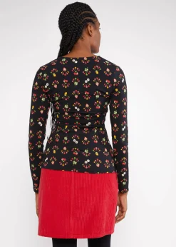 Damen Blutsgeschwister Longsleeves|V-Ausschnitt|Longsleeve Honest Heart