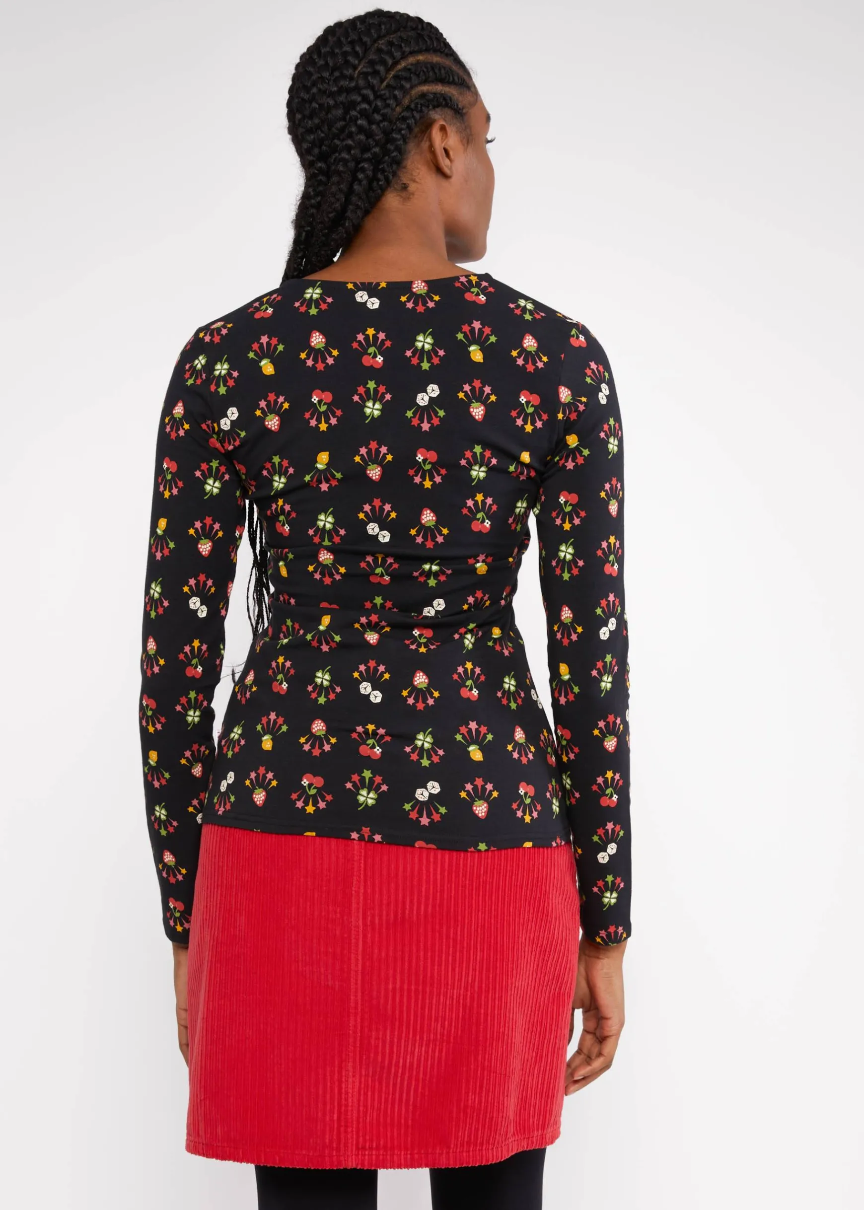 Damen Blutsgeschwister Longsleeves|V-Ausschnitt|Longsleeve Honest Heart