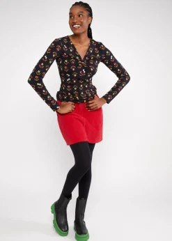 Damen Blutsgeschwister Longsleeves|V-Ausschnitt|Longsleeve Honest Heart