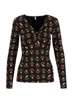 Damen Blutsgeschwister Longsleeves|V-Ausschnitt|Longsleeve Honest Heart