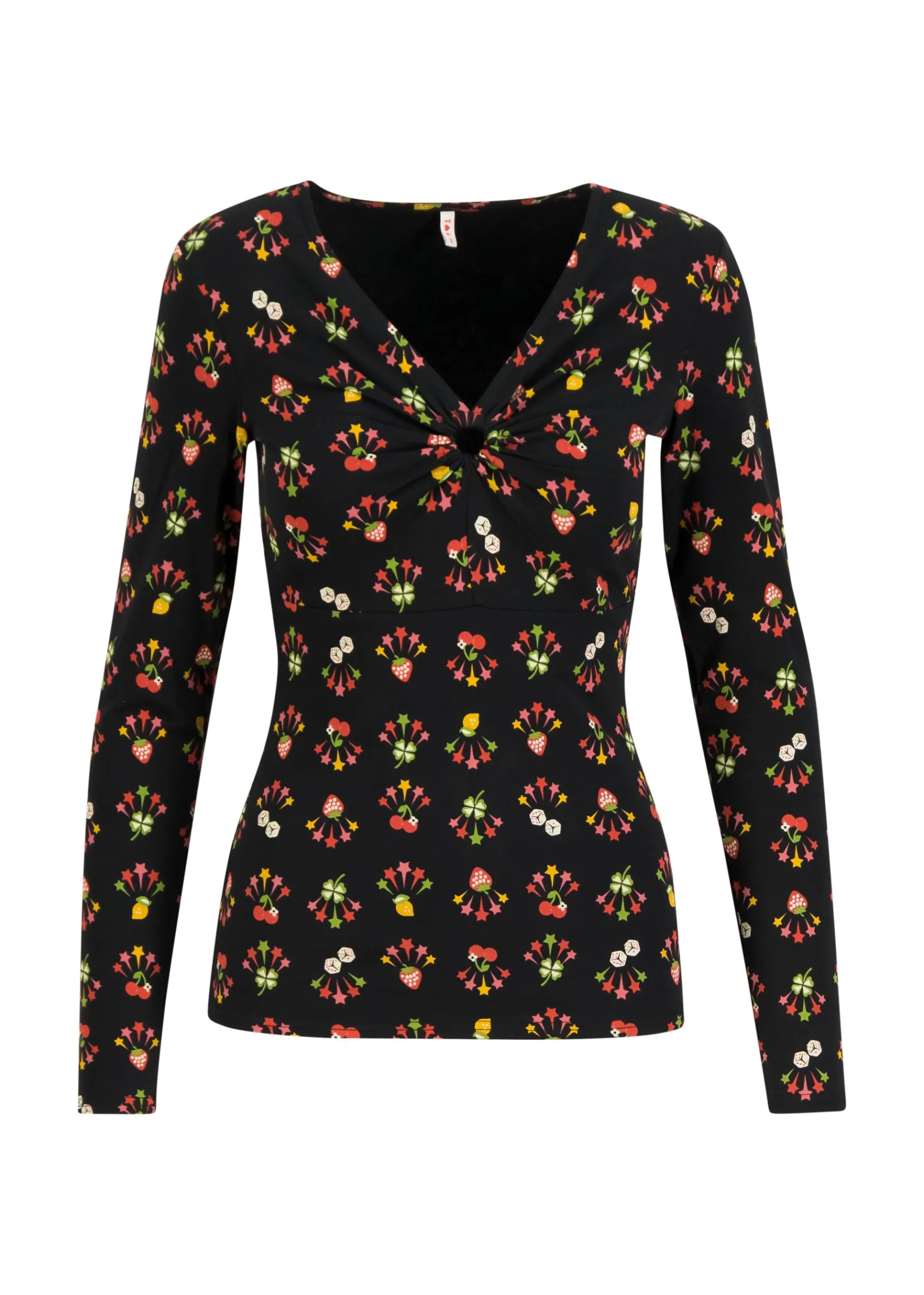 Damen Blutsgeschwister Longsleeves|V-Ausschnitt|Longsleeve Honest Heart