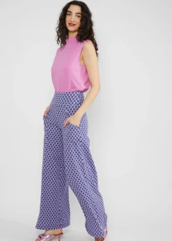 Damen Blutsgeschwister Stoffhosen|Sommerhosen|Marlenehose La Dietrich