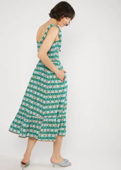Damen Blutsgeschwister Midikleider|Midikleid Flowerchild