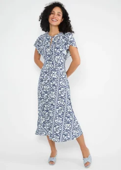 Damen Blutsgeschwister Jerseykleider|Midikleider|Midikleid Lightest Wings
