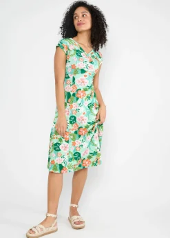 Damen Blutsgeschwister Jerseykleider|Midikleider|Midikleid Mothers Arms