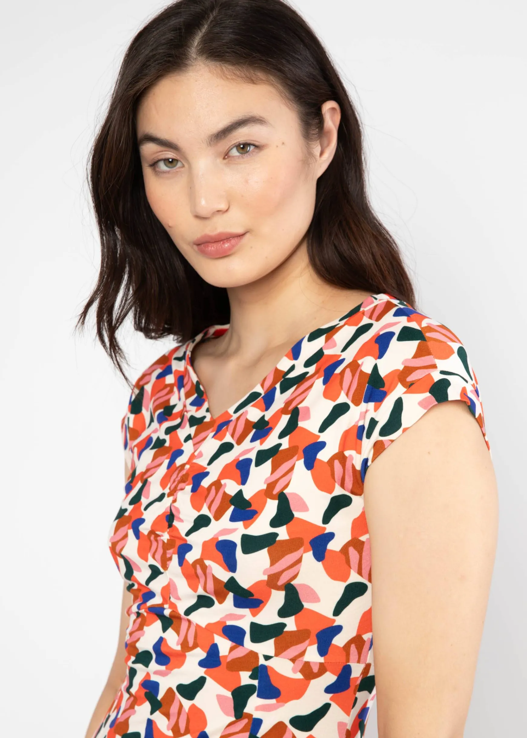 Damen Blutsgeschwister Jerseykleider|Midikleider|Midikleid Mothers Arms
