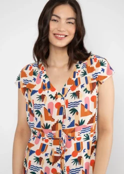 Damen Blutsgeschwister Midikleider|Midikleid Total Liberty Maniac