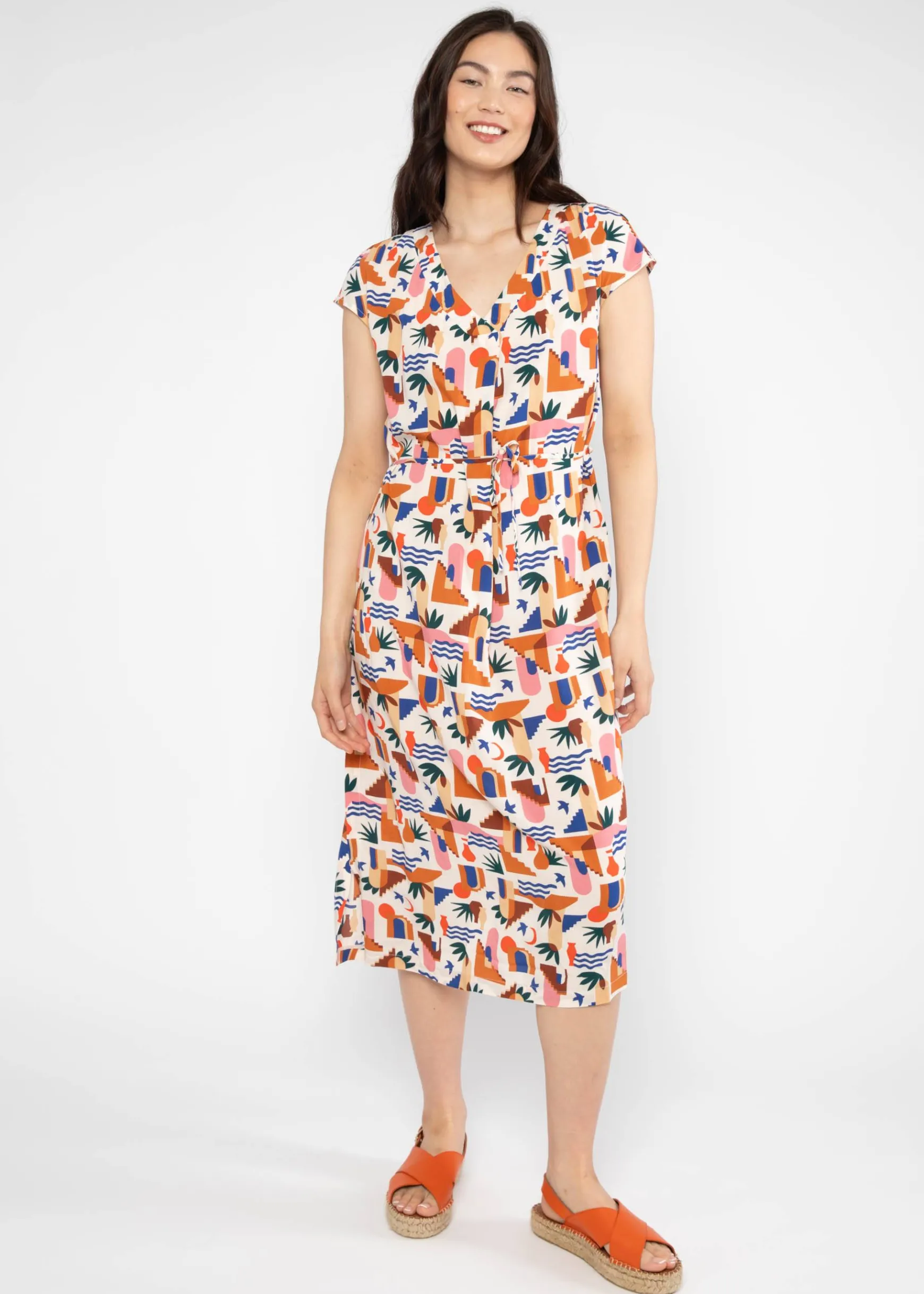Damen Blutsgeschwister Midikleider|Midikleid Total Liberty Maniac