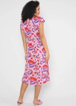 Damen Blutsgeschwister Midikleider|Midikleid Total Liberty Maniac