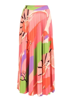 Damen Blutsgeschwister Tellerröcke|Midiröcke|Midirock Sakura Swirls
