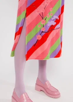 Damen Blutsgeschwister Midiröcke|Midirock Velvet Blossom Breeze