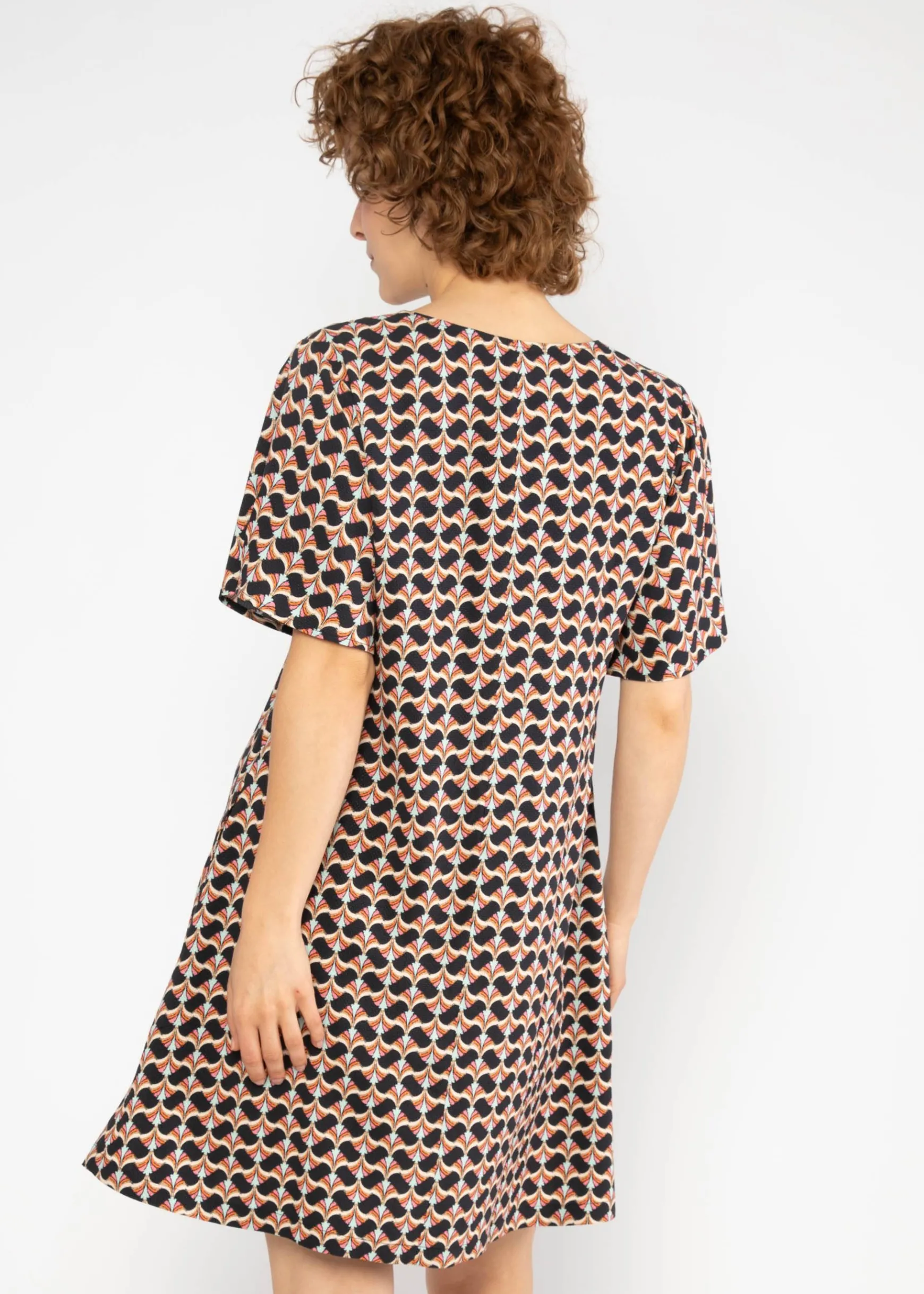 Damen Blutsgeschwister Minikleider|Minikleid Kaftan Wings