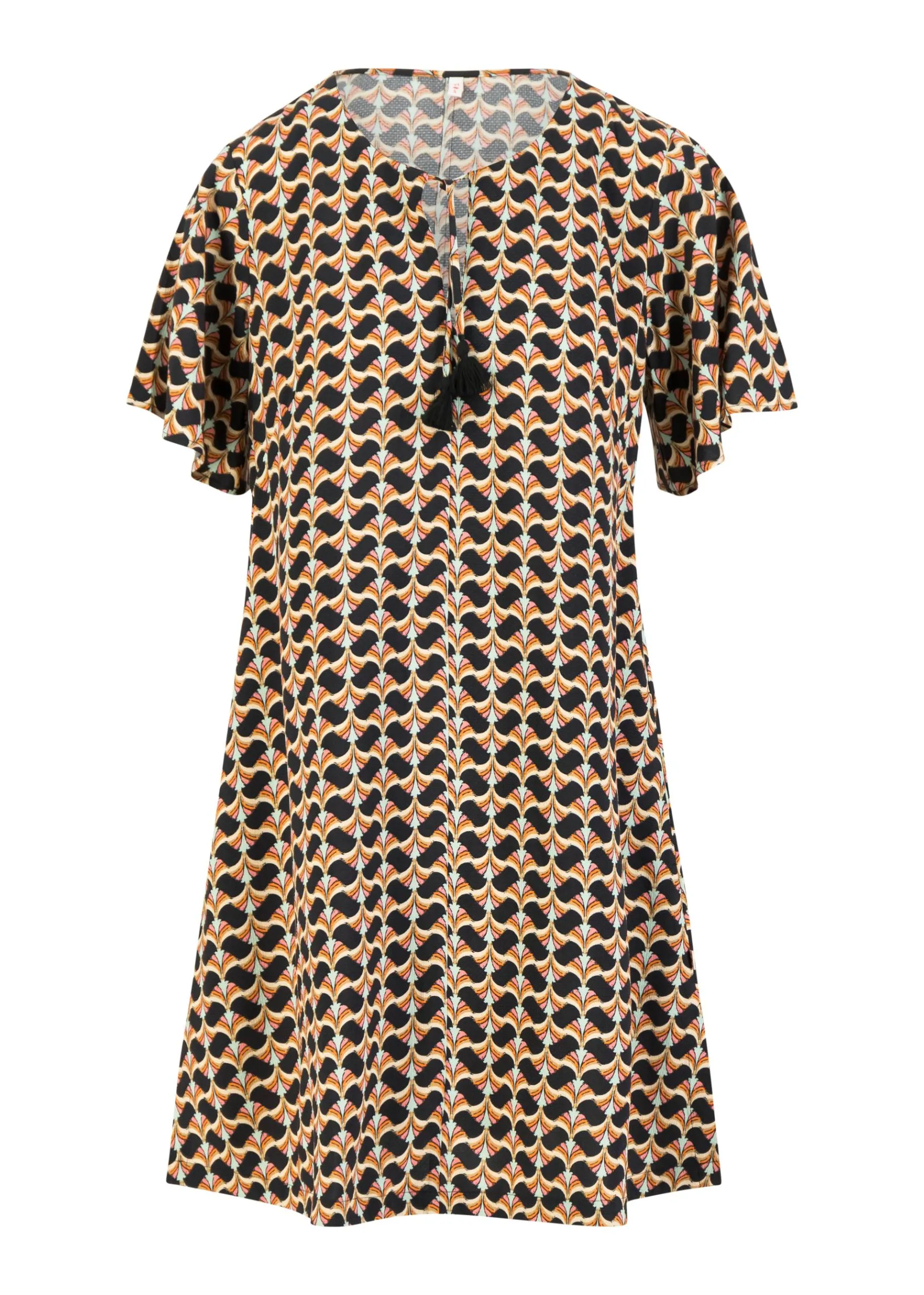 Damen Blutsgeschwister Minikleider|Minikleid Kaftan Wings