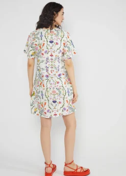 Damen Blutsgeschwister Minikleider|Minikleid Kaftan Wings
