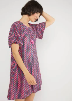 Damen Blutsgeschwister Minikleider|Minikleid Kaftan Wings
