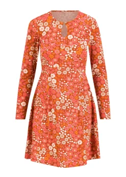 Damen Blutsgeschwister Jerseykleider|Knielange Kleider|Minikleid Lucky Mrs. Lovely