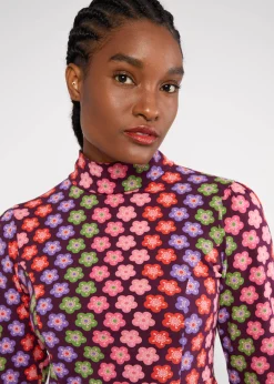 Damen Blutsgeschwister Jerseykleider|Minikleider|Minikleid Sweet turtle Mania