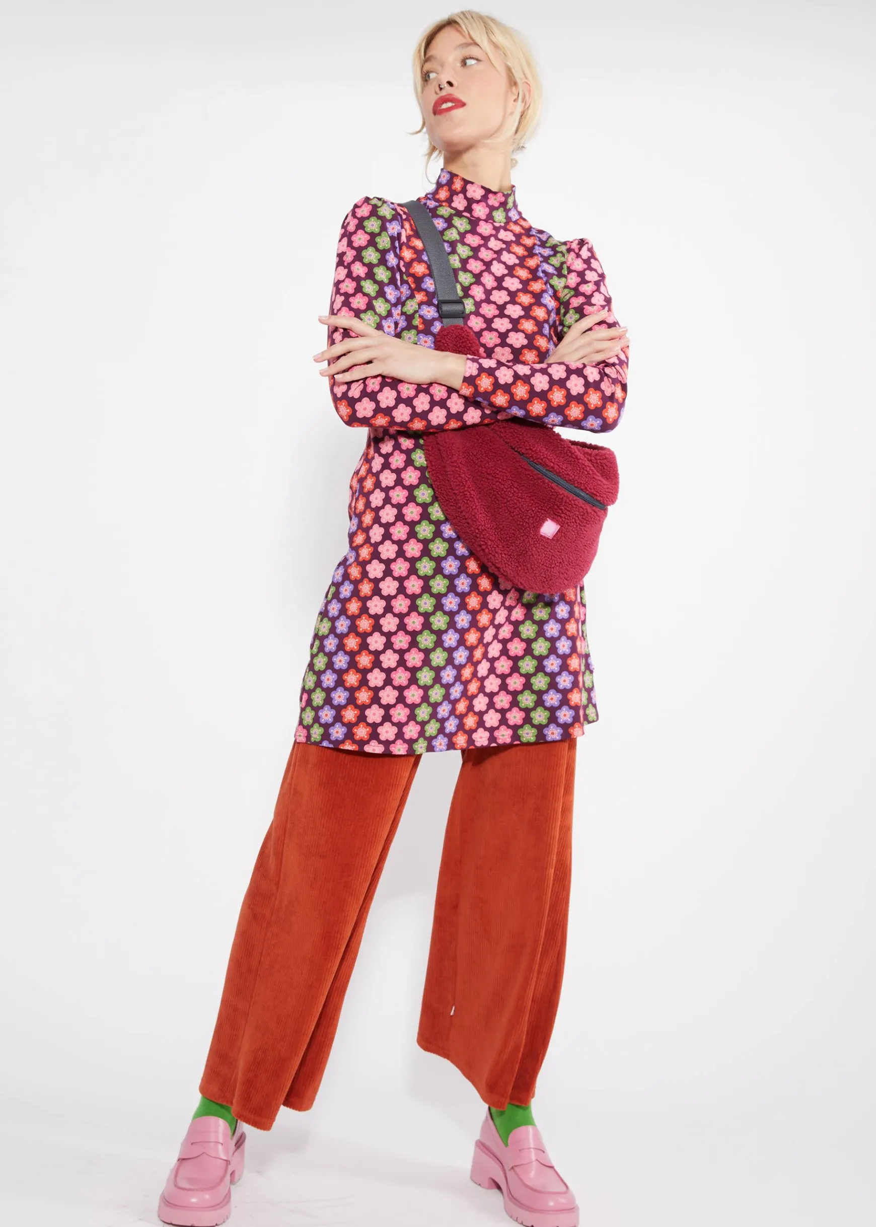 Damen Blutsgeschwister Jerseykleider|Minikleider|Minikleid Sweet turtle Mania