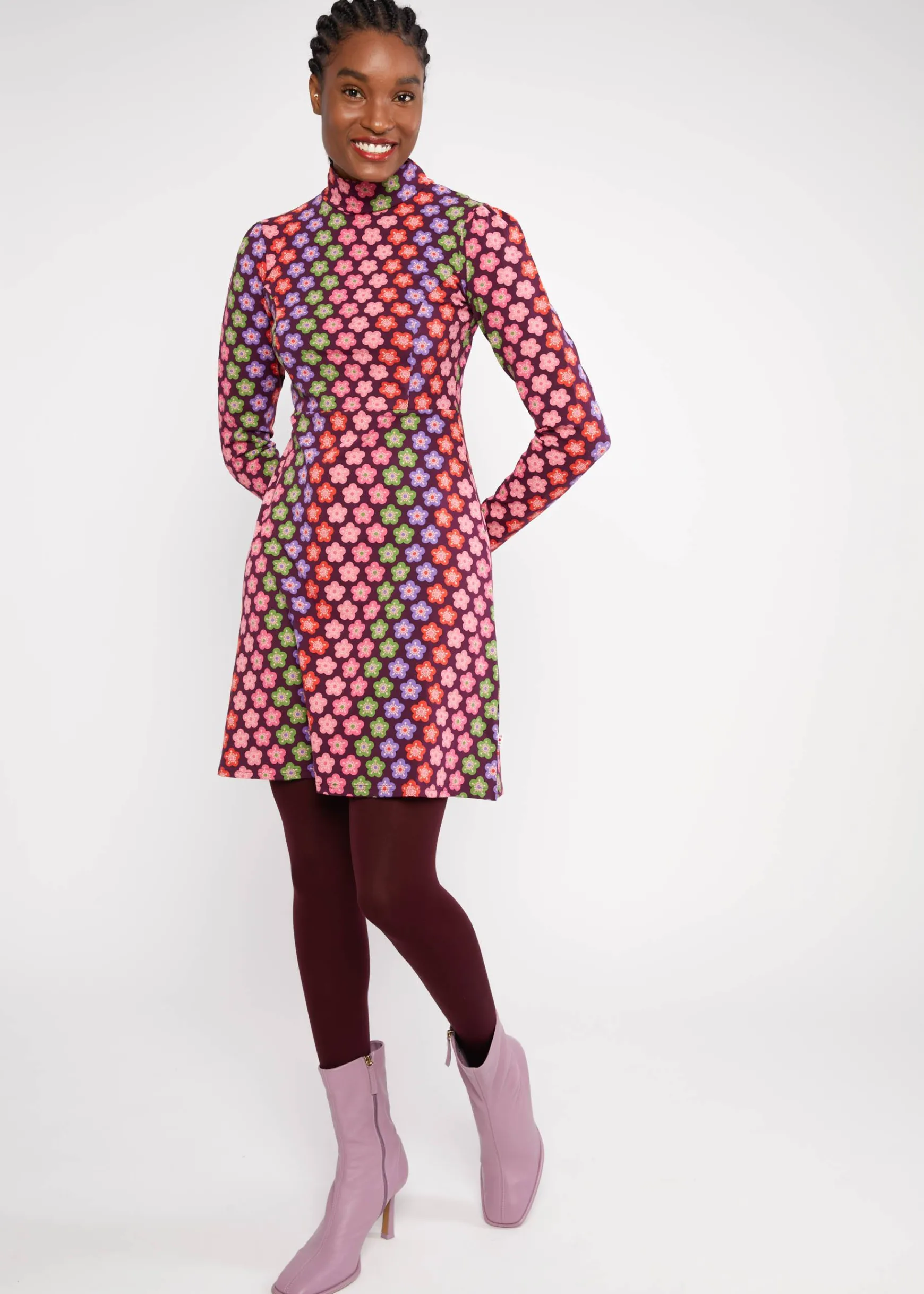 Damen Blutsgeschwister Jerseykleider|Minikleider|Minikleid Sweet turtle Mania