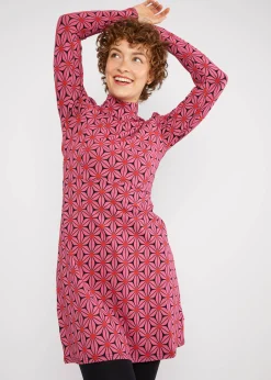 Damen Blutsgeschwister Jerseykleider|Minikleider|Minikleid Sweet turtle Mania