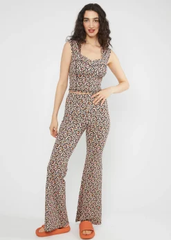 Damen Blutsgeschwister Stoffhosen|Sommerhosen|Schlaghose Dancing Jazz