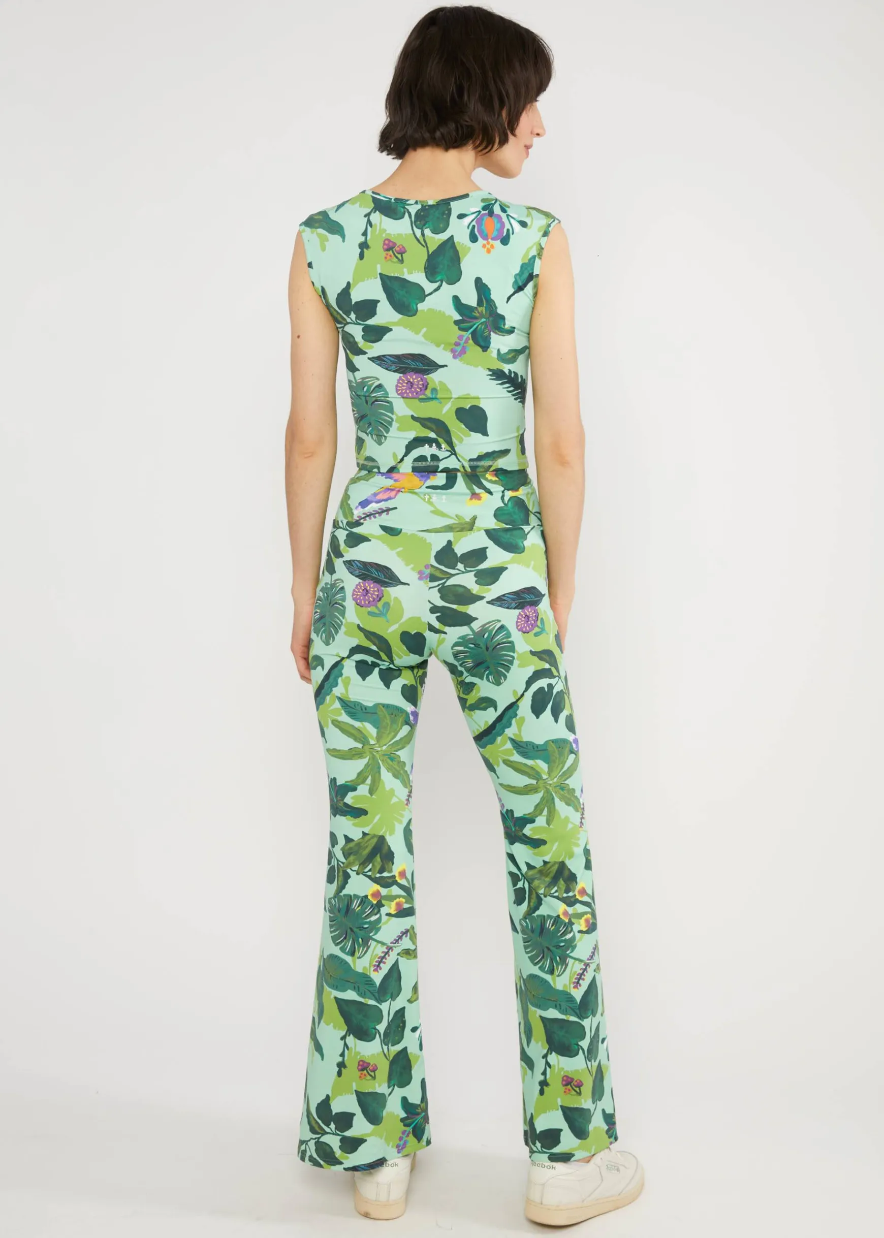 Damen Blutsgeschwister Stoffhosen|Sommerhosen|Schlaghose Dancing Jazz