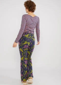 Damen Blutsgeschwister Stoffhosen|Schlaghosen|Schlaghose Easy Flared