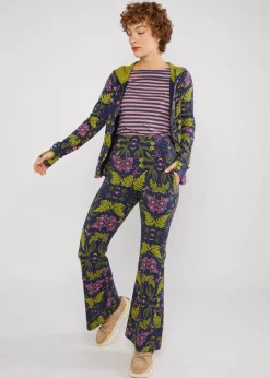 Damen Blutsgeschwister Stoffhosen|Schlaghosen|Schlaghose Easy Flared