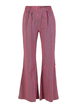 Damen Blutsgeschwister Stoffhosen|Boyfriend-Hosen|Schlaghose Flarebunny