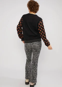Damen Blutsgeschwister Stoffhosen|Schlaghosen|Schlaghose On a Winters Day Flared