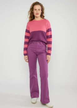 Damen Blutsgeschwister Stoffhosen|Schlaghosen|Schlaghose Yes, we Flare